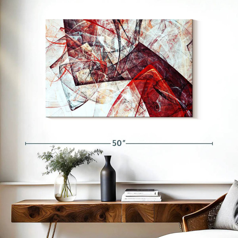 Avery Scarlet Dynamic Abstract