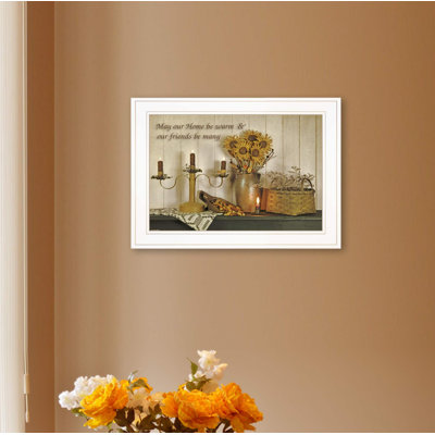 Our Home by Susie Boyer - Picture Frame Textual Art Print on Paper