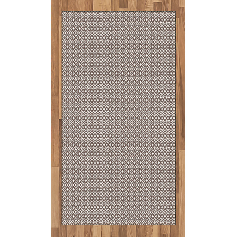 Vintage High Density Long Fiber Poly Threads Decorative Area Rug Carpet, Rectangle 2'7" x 5'