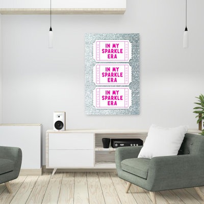«In My Sparkle Era», art mural contemporain contemporain audacieux