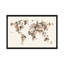 « fleur world map (sépia) » par michael tompsett, impression sur toile tendue Mikolas-1258089179-1311891226-1311891227