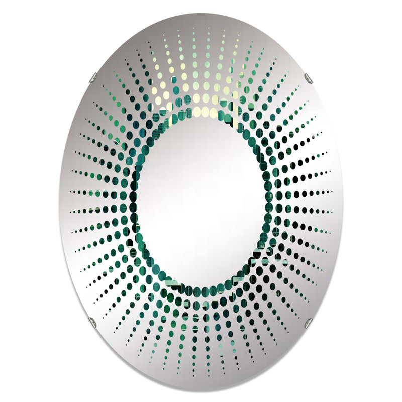 Oval Wall Mirror, 24" W x 36" H