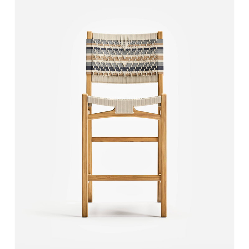 Chontales avec dossier, Tabouret de comptoir (siège d'une hauteur de 24 p, Équilibre naturel