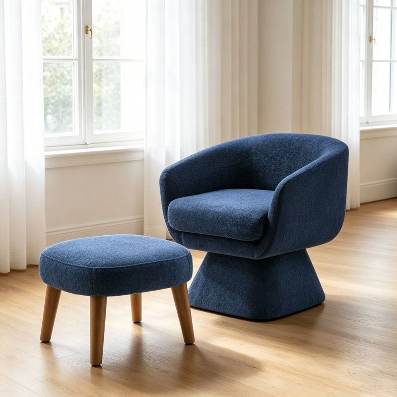 Fauteuil Lazy, Bleu