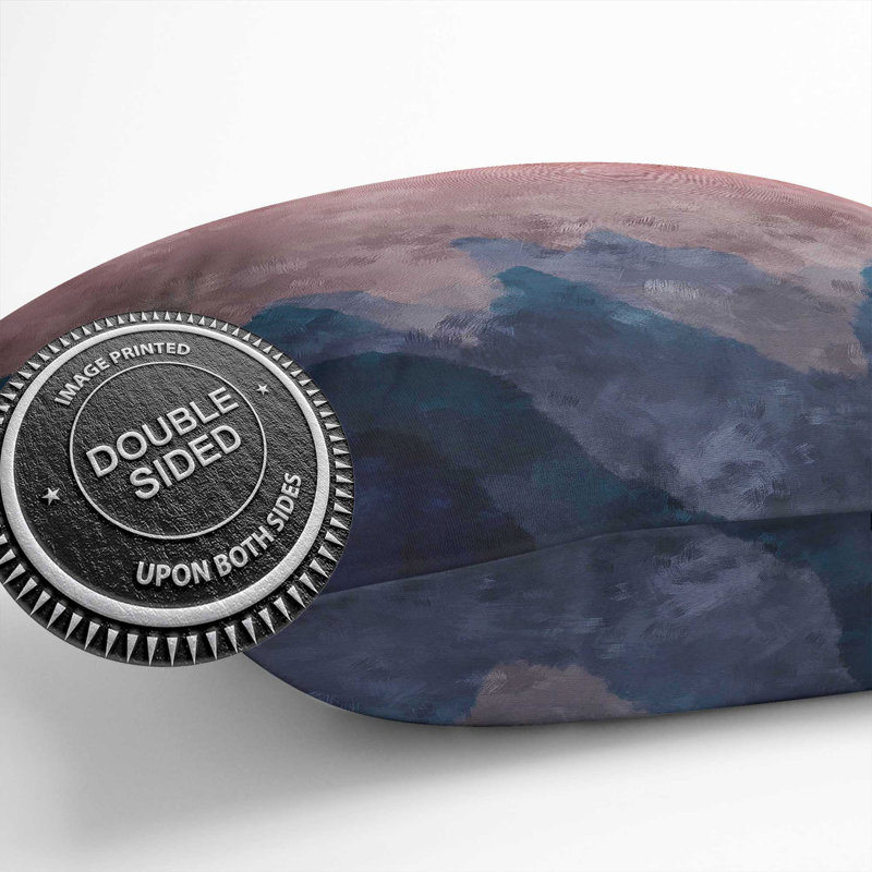 Square Throw Cushion, 40cm H x 40cm W x 15cm D