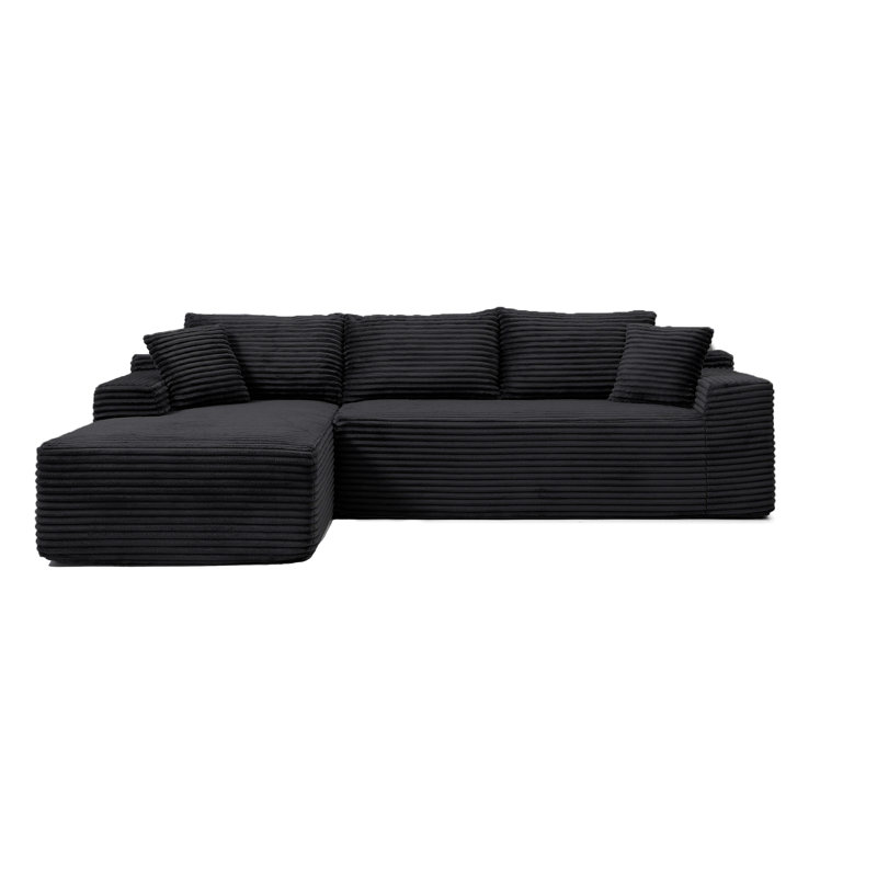 105'' Modular Sectional Sofa, Cloud Sectional Couch With Deep Seat, Modern Modular L-Shape Sofa Couch With Chaise,Upholstered Couches For Living Room Bedroom