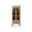 Vitrines en bois manufacturé beige et Burlywood