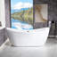 Baignoire de trempage autoportante en acrylique 71 po. X 32 po.-107102850-107102845