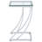 Adia Glass Top End Table