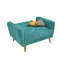 Fauteuil convertible en polyester l 43,31 po Aadyanth