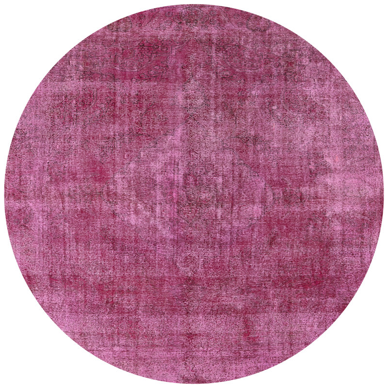 Tapis mauve, Rond 4 pi