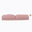 Upholstered  Human Dog Bed For Adults And Pets, Foldable Lazy Sofa Bed With 5 Adjustable Position, Includes 2 Soft Pillows For Bedroom, Living Room, Reading Corner(Pink)-1802993455