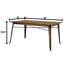 Khamis Walnut Solid Wood Dining Table