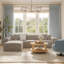 Canapé modulaire Cherylee Chenille Basketweave-113005323