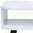 White & Black Finish Coffee Table