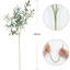 10 PCS 36 pouces branches d'olivier tiges de verdure plantes artificielles branche d'olivier pour vase réaliste tige verte décoration intérieure
