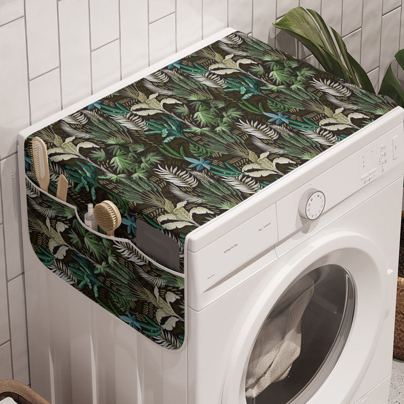 Ensemble de 2 machines à laver East Urban Home Tropical 47 po x 18,5 po
