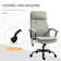 Bürostuhl höhenverstellbarer Chefsessel Gamingstuhl mit Massagefunktion, ergonomischer Drehstuhl