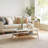 Parker Mid-century Coffee Table with Storage Shelf-127519357