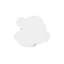 Table d'appoint en rondins, blanc gelcoat