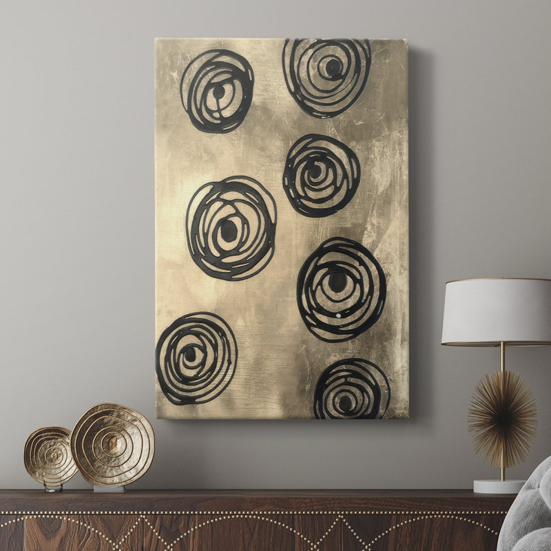 Quantum Circles I - galerie sur mesure, H 18 po x l 12 po