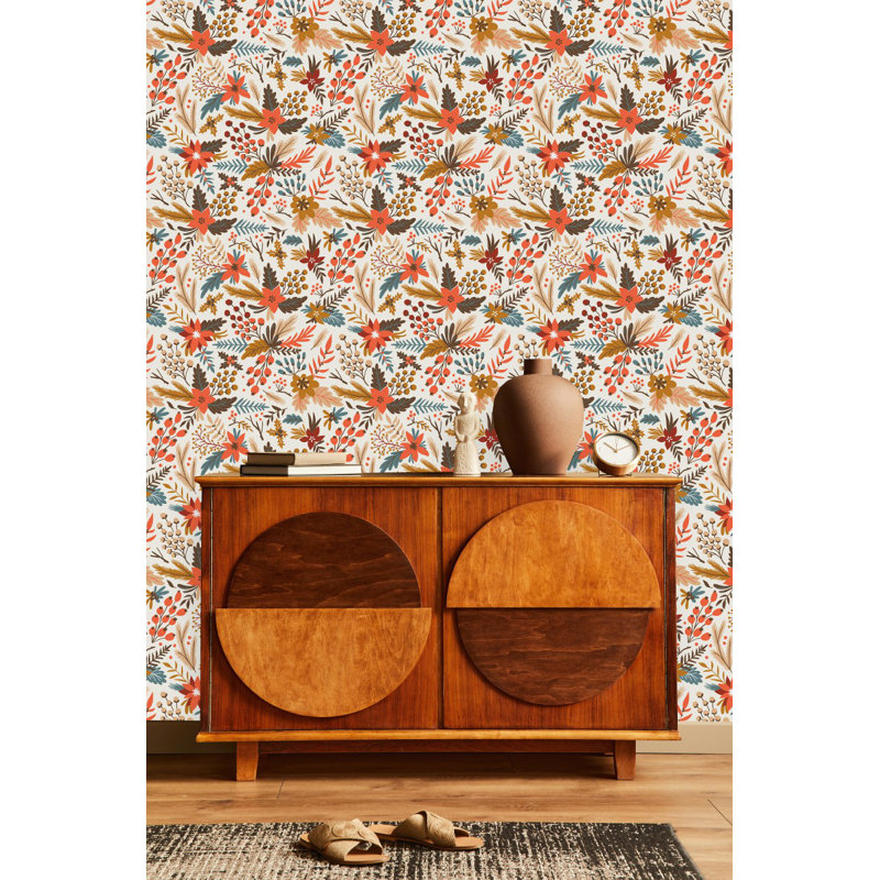 Carreau de papier peint l 25 po, L 2,09 pi x L 10,42 pi
