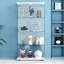 Vitrine sur pied en verre trempé Clean