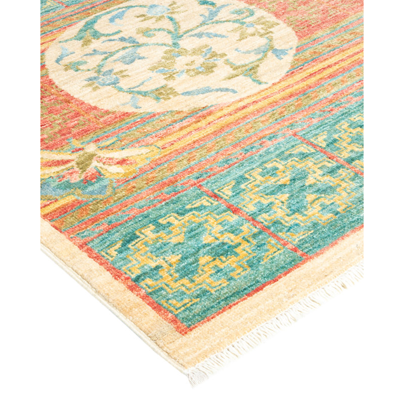 Kilis One-of-a-Kind 4' 4" X 9' 10" Hand Knotted Area Rug