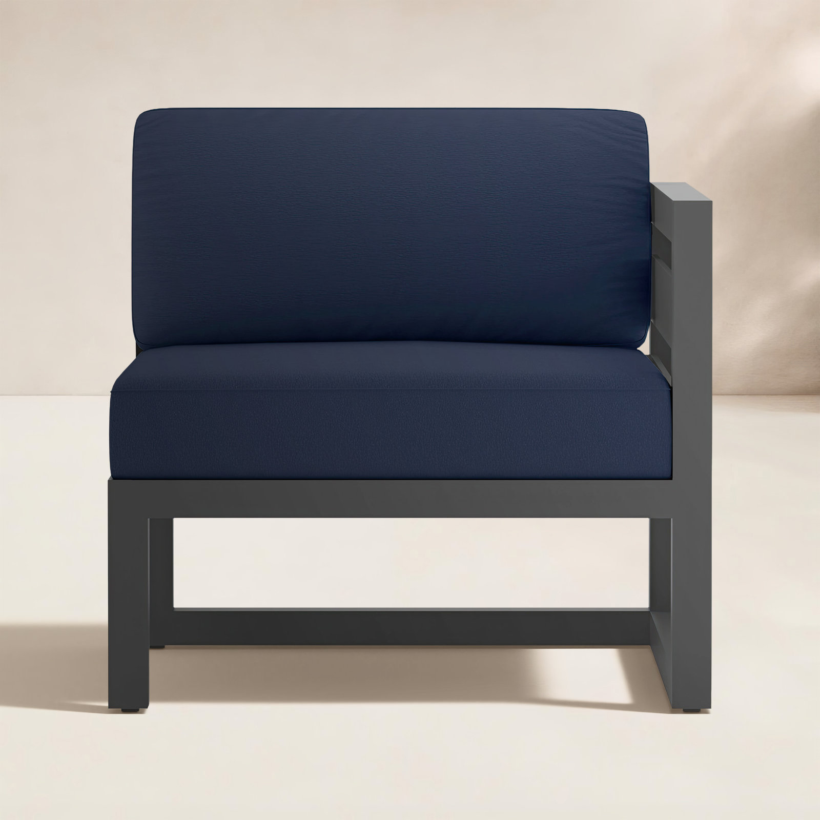 Smith Sunbrella® Patio Lounge Chair, Spectrum Indigo, Slate