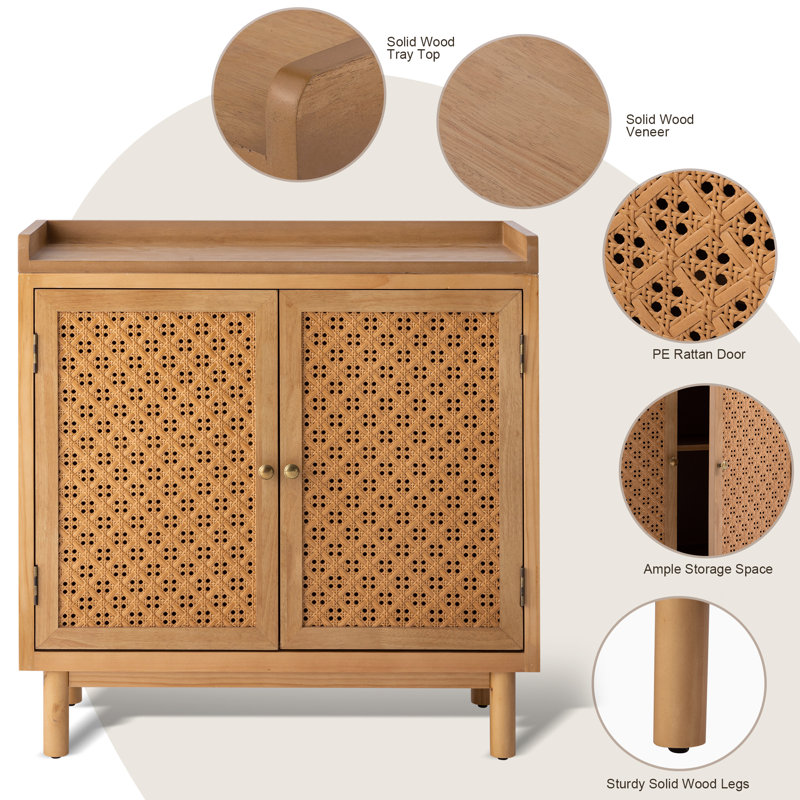 Chrystie Unfinished Accent Cabinet