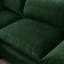 105" Modular Sectional Couch,Upholstered Soft Chenille Fabric Sofa,3 Seater With Ottoman L Shape Sofa Green-1931932734