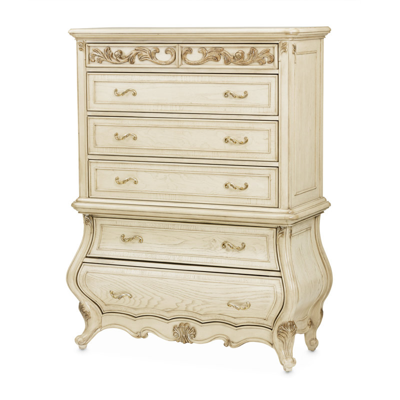 6 - Drawer Dresser, Champagne