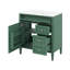 Ensemble de meuble-lavabo 30 po avec lavabo supérieur et armoire à miroir murale-582111012