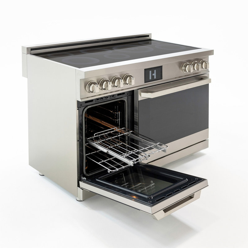 Cuisinière à induction 48 pouces Luxury Series, édition ORION, Stainless Steel; Gold