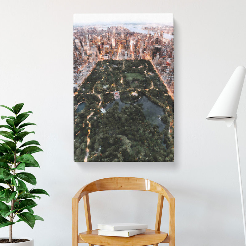 Central Park in New York - Wrapped Canvas, 50cm H x 35cm W x 3cm D
