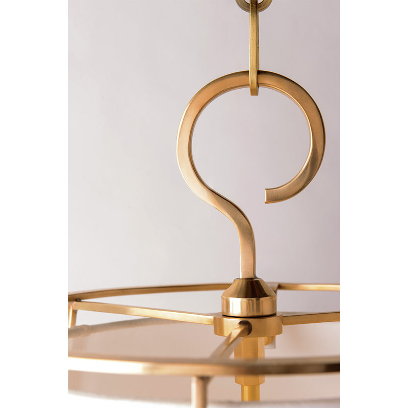 Savona 2 - Light Flush Mount, Aged Brass