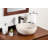 Ojinaga Stone Circular Vessel Bathroom Sink