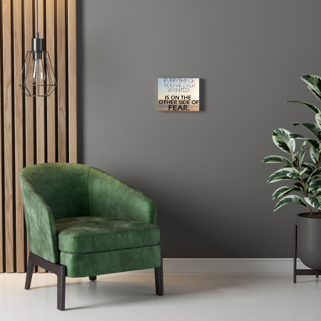 Everything You've Ever Wanted - Wrapped Canvas Print