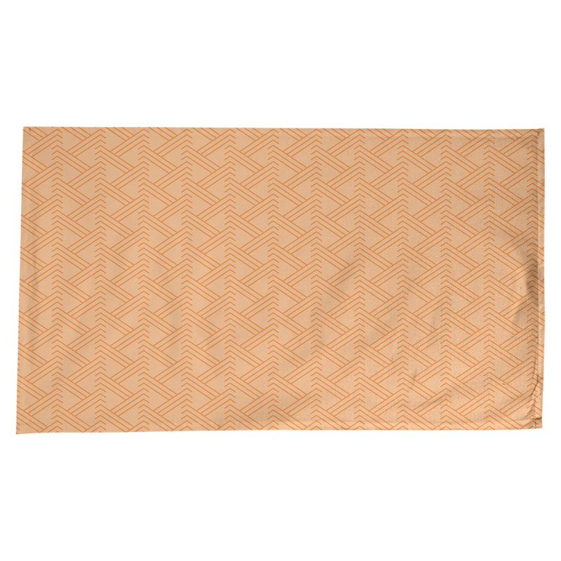 Nappe zig zag classique, Orangé