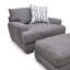 Fauteuil en polyester l 49 po Avianne-993022166