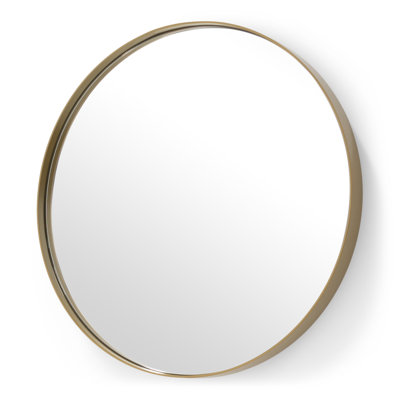 Donna Metal Flat Wall Mirror