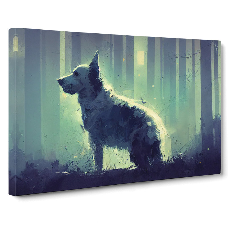 Dog Vol.3 Abstract - Wrapped Canvas, 35cm H x 50cm W x 3cm D