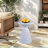 Cement Outdoor End Tables Side Table
