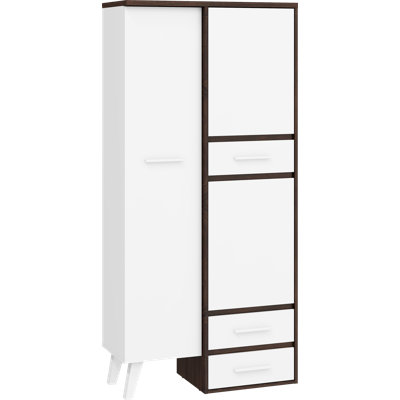 Prine 2 Door Manufactured Wood Wardrobe