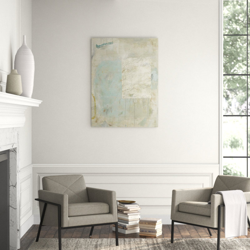 Winter Greens II Print by Sarah Atkinson, Outdoor, 48" H x 36" W x 1.5" D