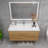 Avely 47.25'' Single Bathroom Vanity with Acrylic Top-1103287393