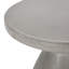Table d'appoint d'extérieur en béton léger