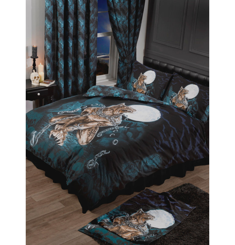 LOUPS GAROU Groves Batiste Duvet Cover Set, Single Duvet Cover + 1 Standard Pillowcase