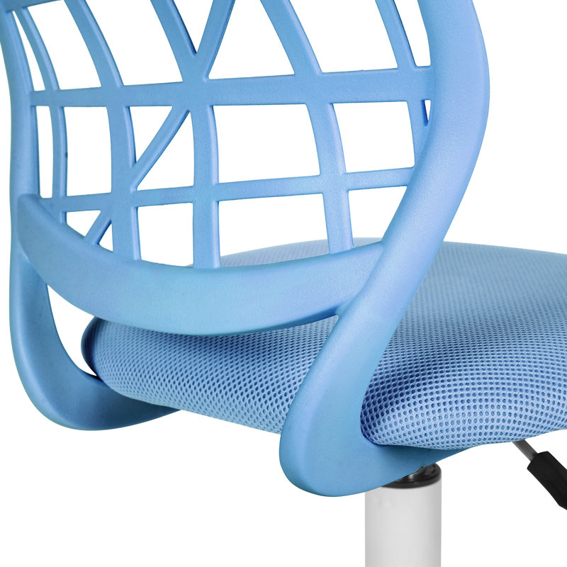 Abordale Mesh Office Chair, Blue, Mesh