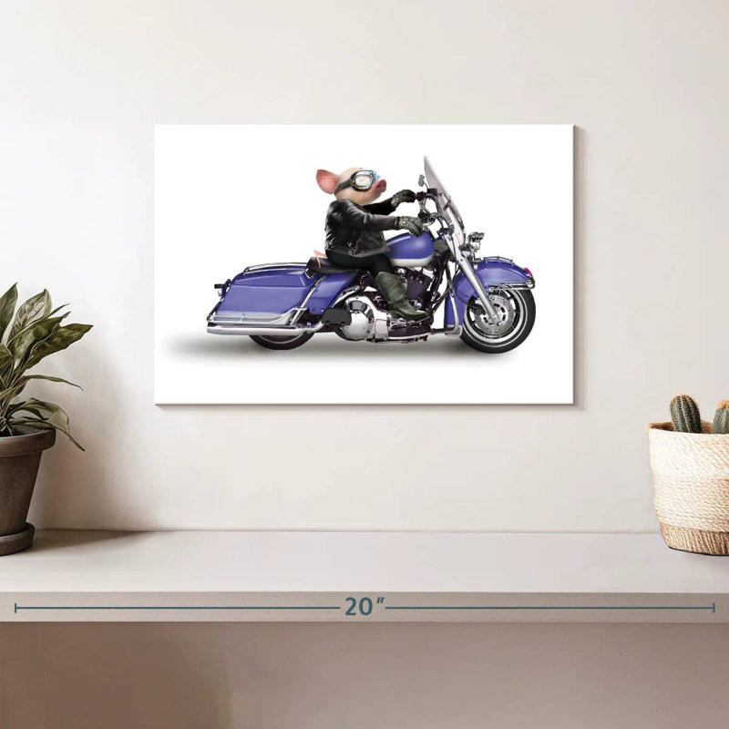 Hog, 8" H x 12" W